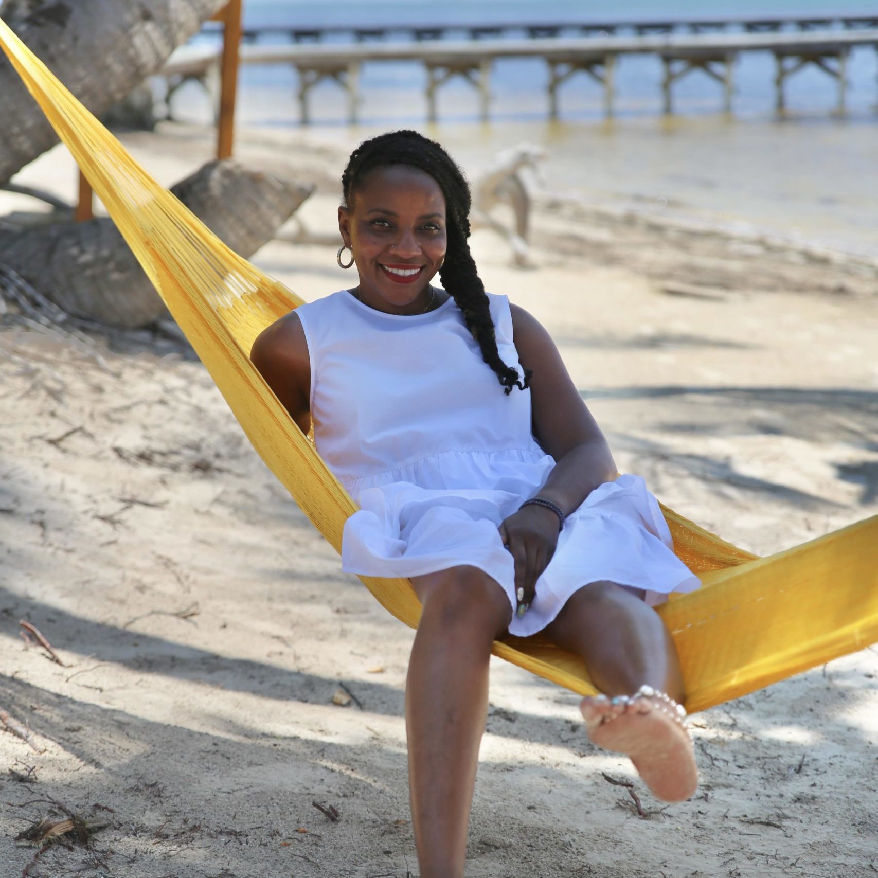 Belize hammock front facing